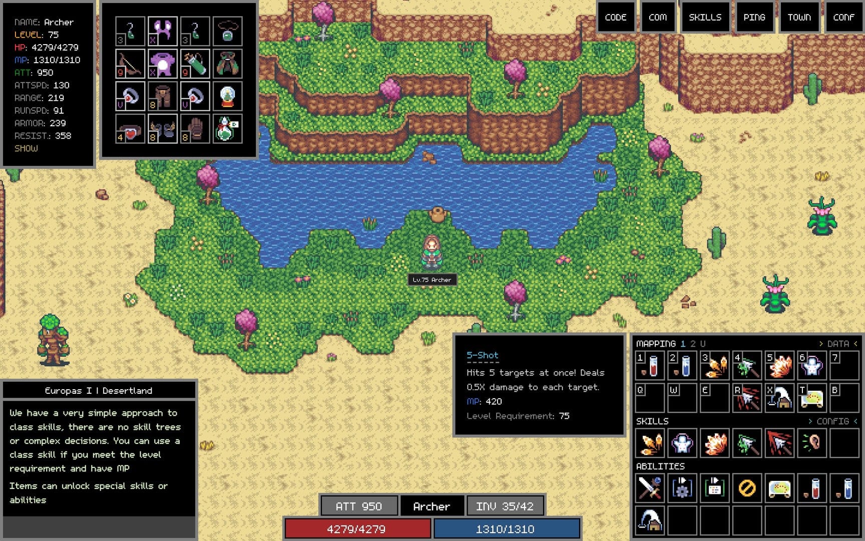 Adventure Land — mmo / rts programming game screenshot 4
