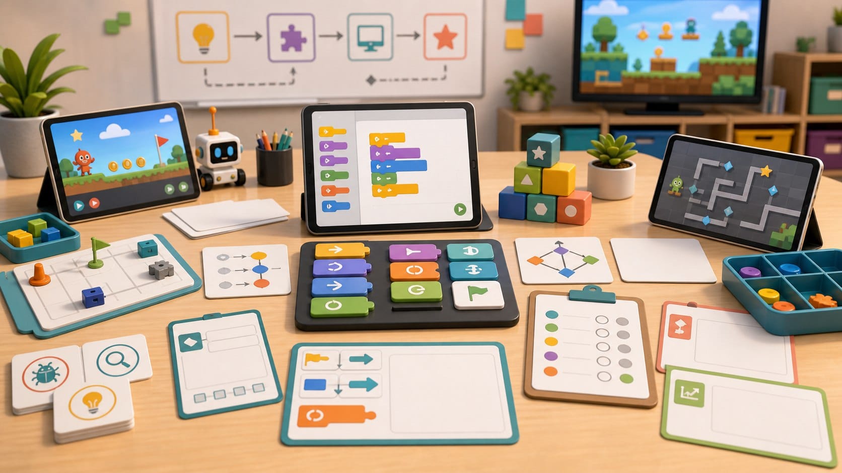 Coding Games for Classroom Lessons: How to Teach Programming Through Play article hero image