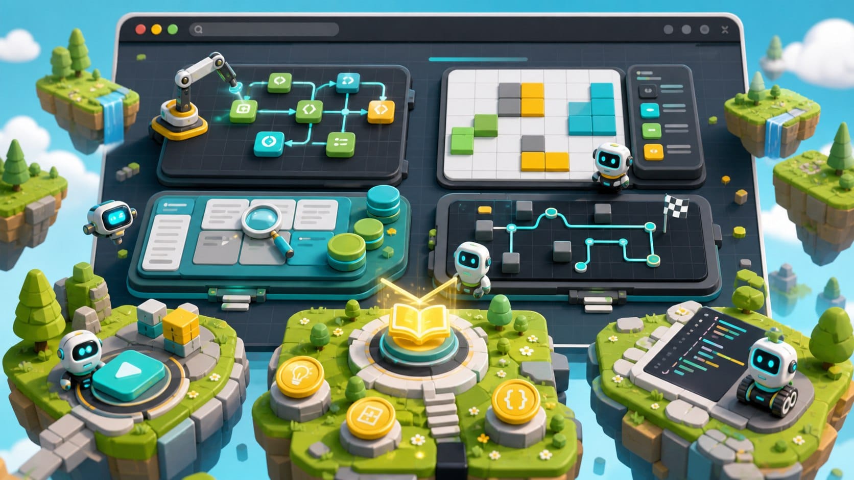 Free Coding Games That Actually Teach Programming article hero image