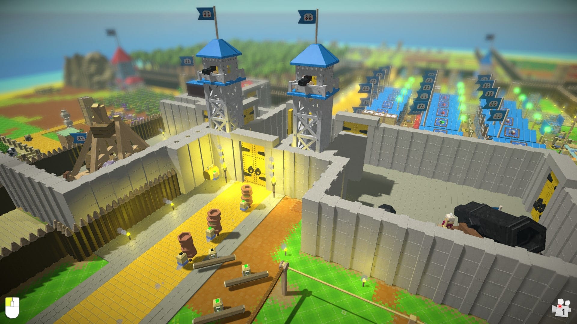 Autonauts vs Piratebots — automation programming game screenshot 2
