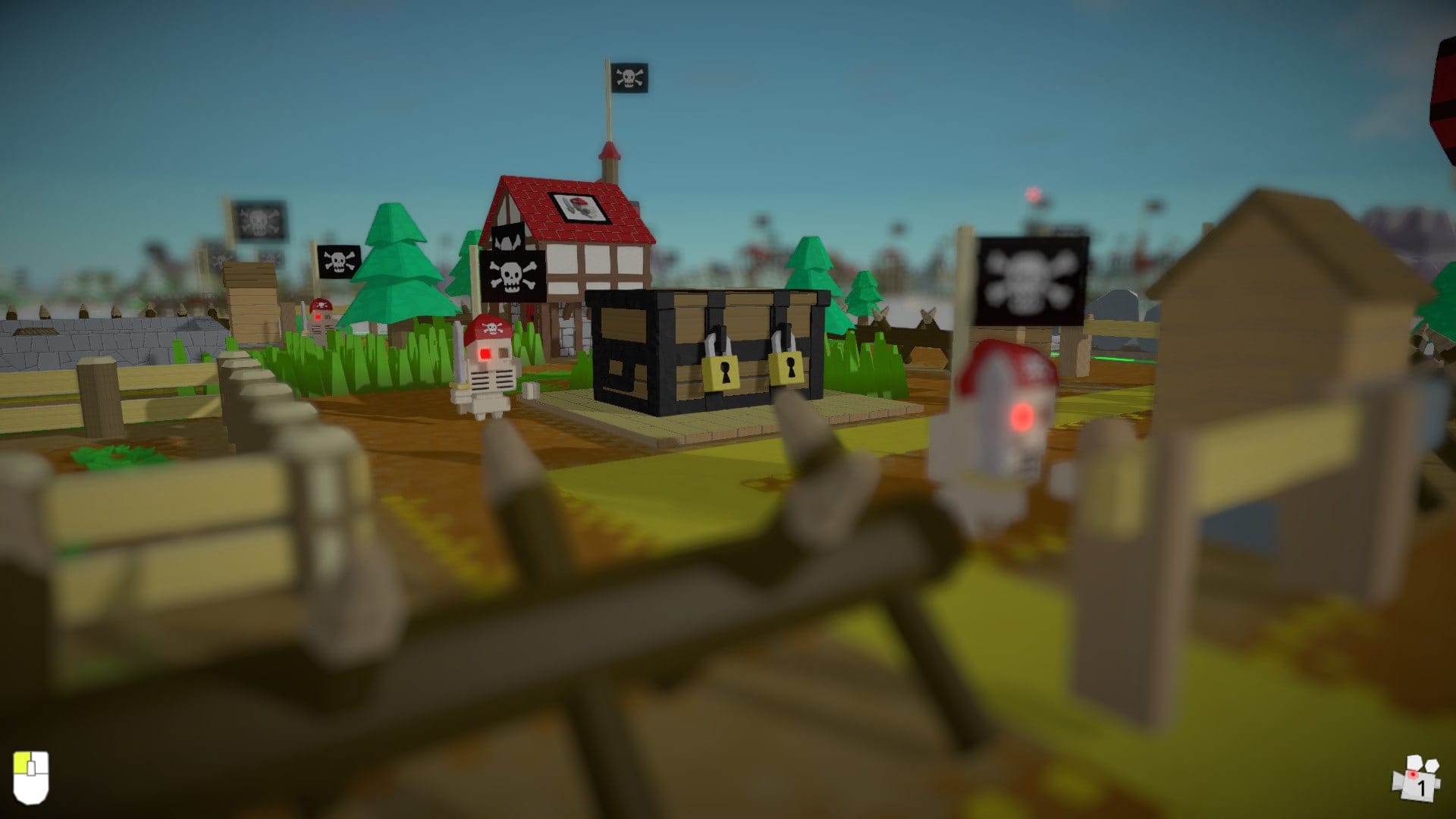 Autonauts vs Piratebots — automation programming game screenshot 4
