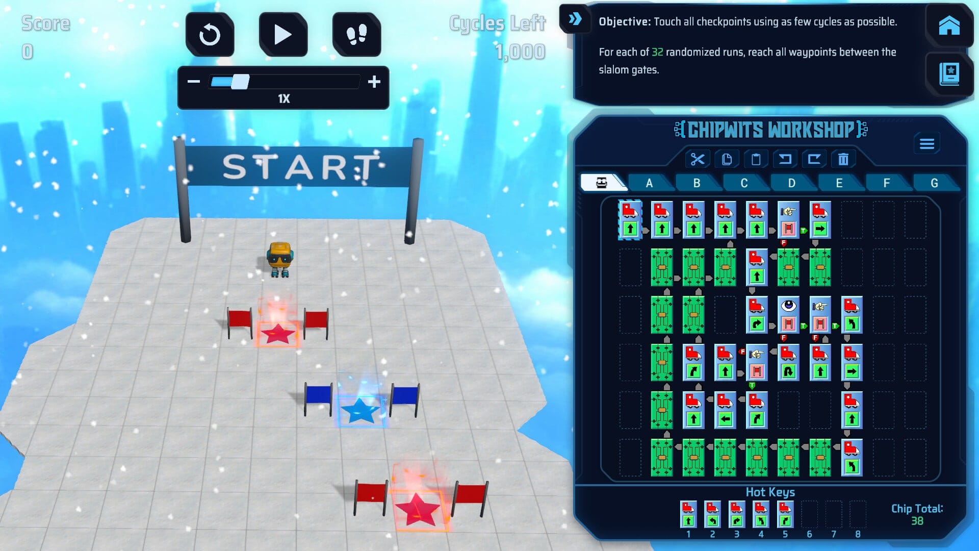 ChipWits — robot programming programming game screenshot 5
