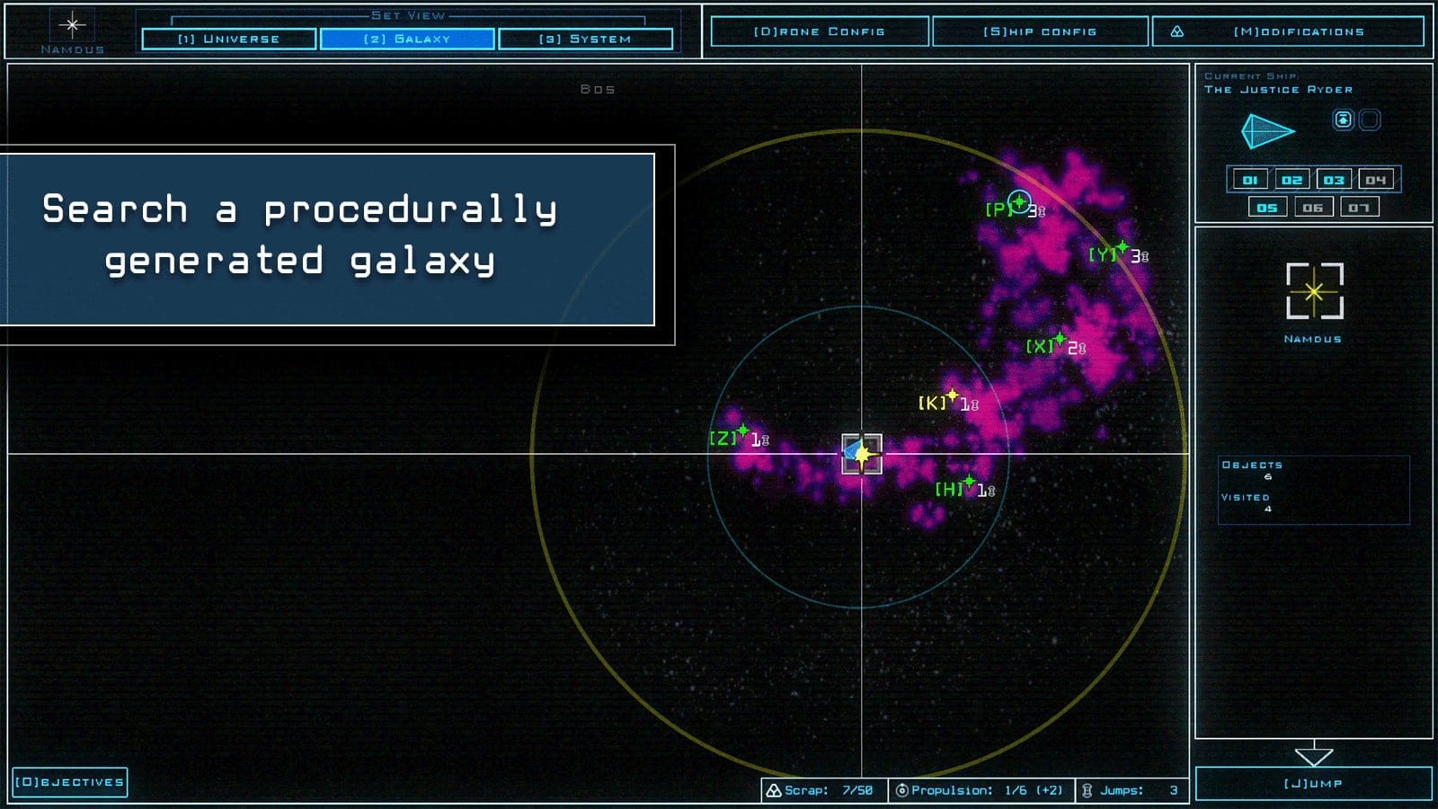 Duskers — command-line programming game screenshot 3