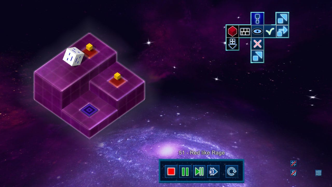 God is a Cube — robot programming programming game screenshot