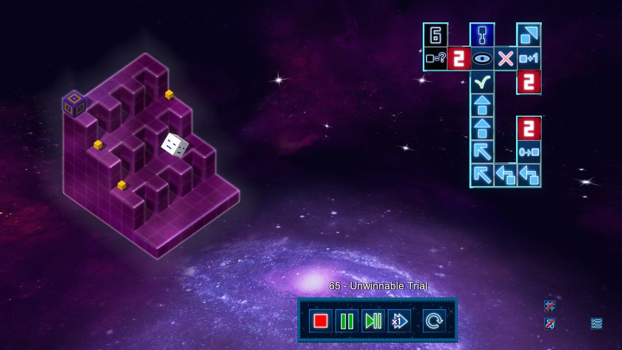 God is a Cube — robot programming programming game screenshot 4