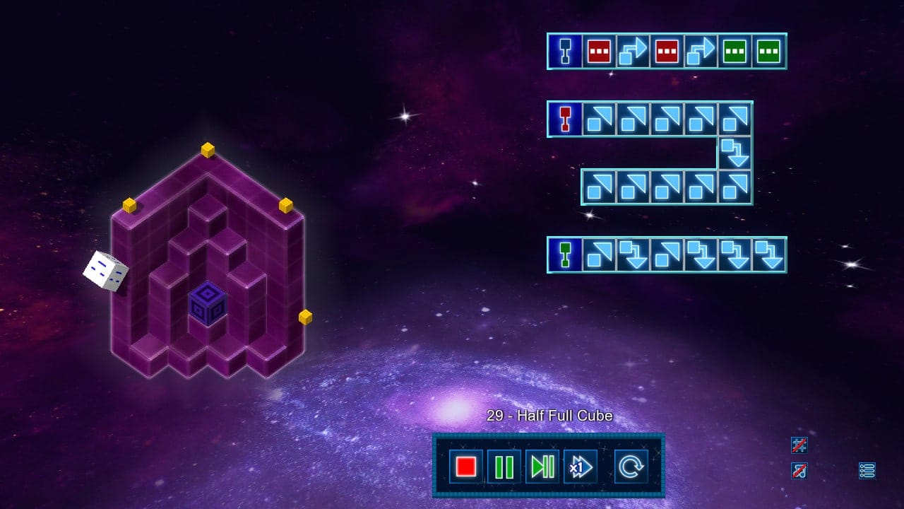 God is a Cube — robot programming programming game screenshot 6