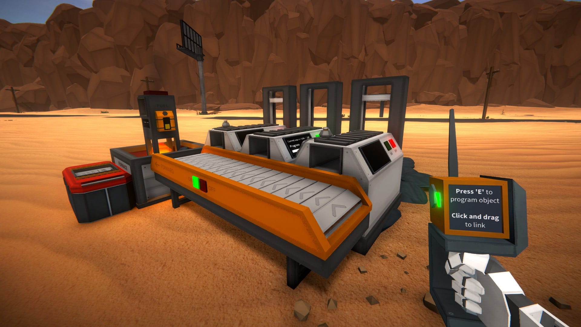 Mechanica — automation programming game screenshot 2