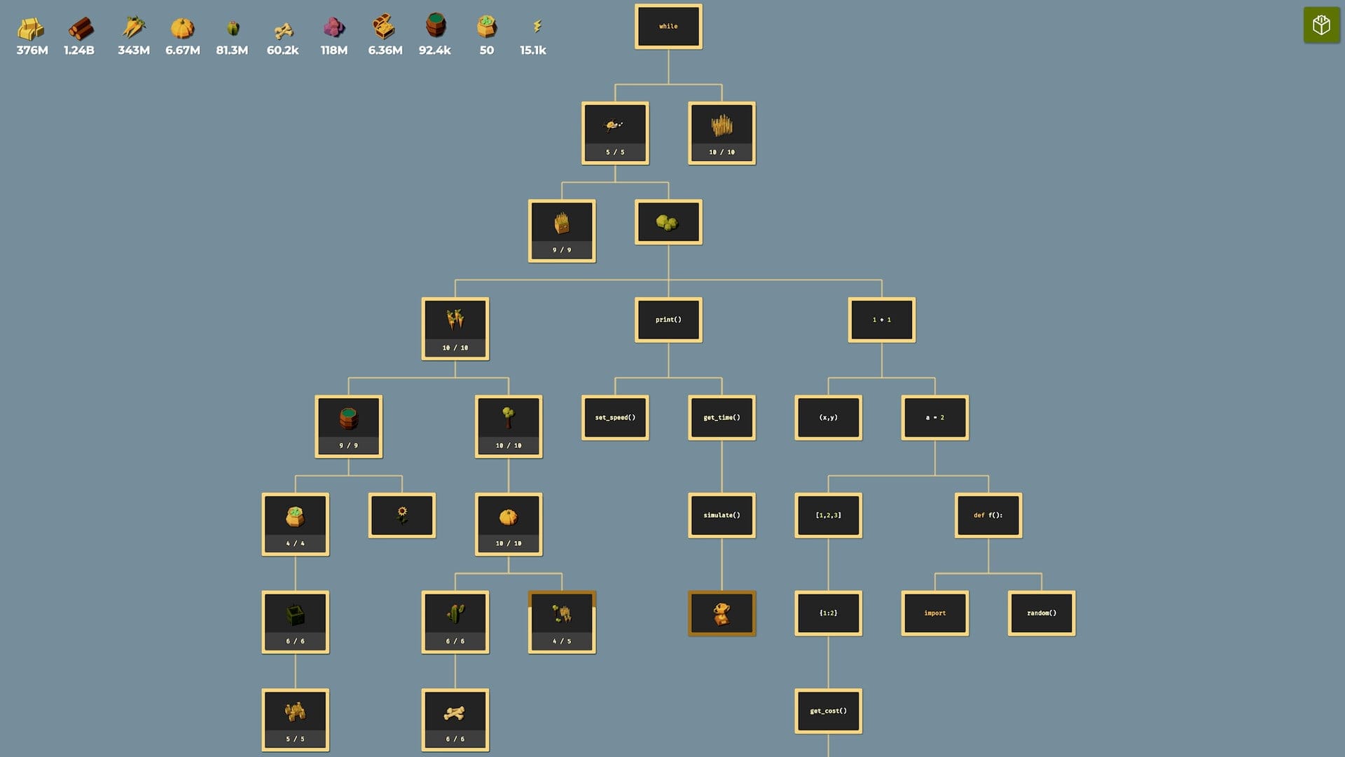 The Farmer Was Replaced — automation programming game screenshot 6