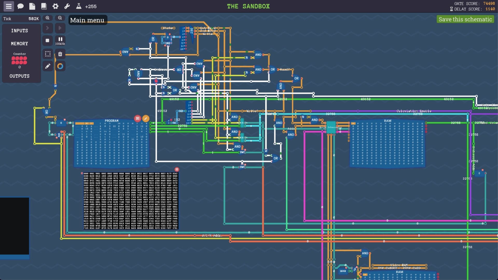 Turing Complete — circuit / hardware programming game screenshot 5