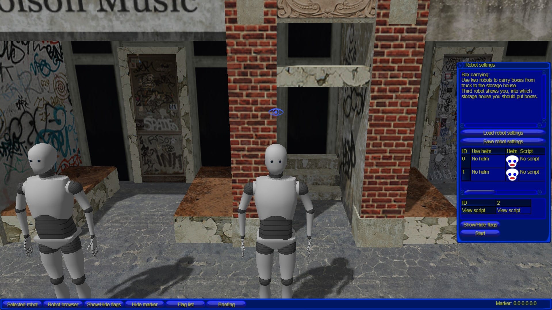 Virtual Robots — robot programming programming game screenshot